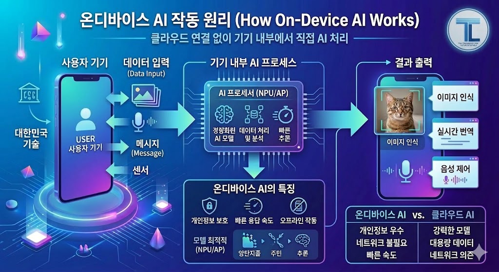 온디바이스 AI 작동원리