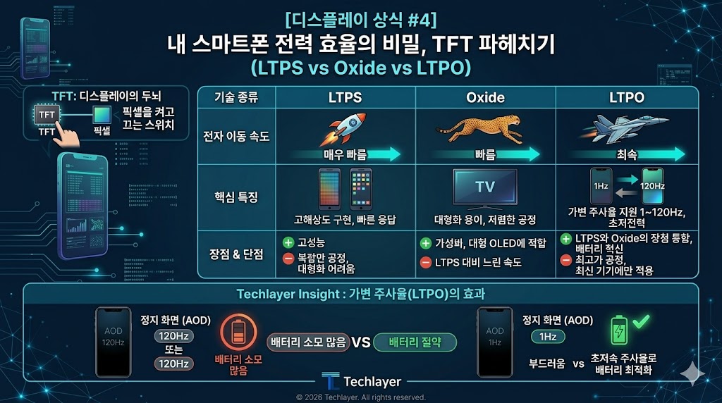 **'구동 방식(TFT) 비교'**