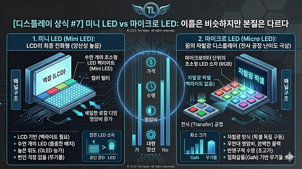 mini led vs micro led