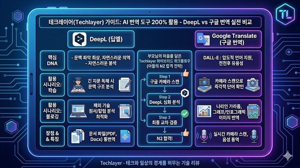 DeepL vs 구글 번역